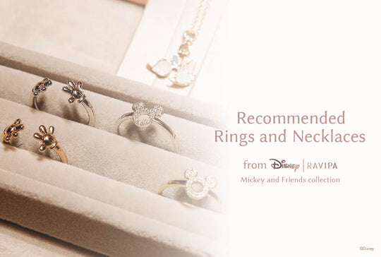 Recommended Rings and Necklaces from DISNEY | RAVIPA - Mickey and Friends collection