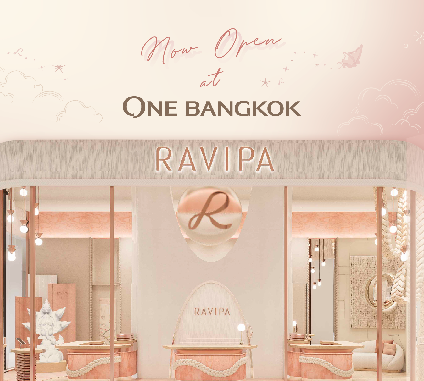 RAVIPA Concept Boutique ที่ One Bangkok สาขาใหม่! ใหญ่ที่สุดในไทย!