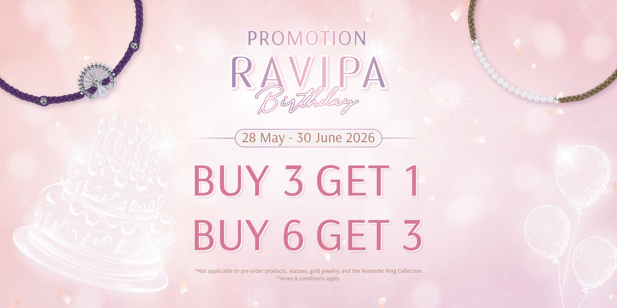 RAVIPA Birthday Promotion Items