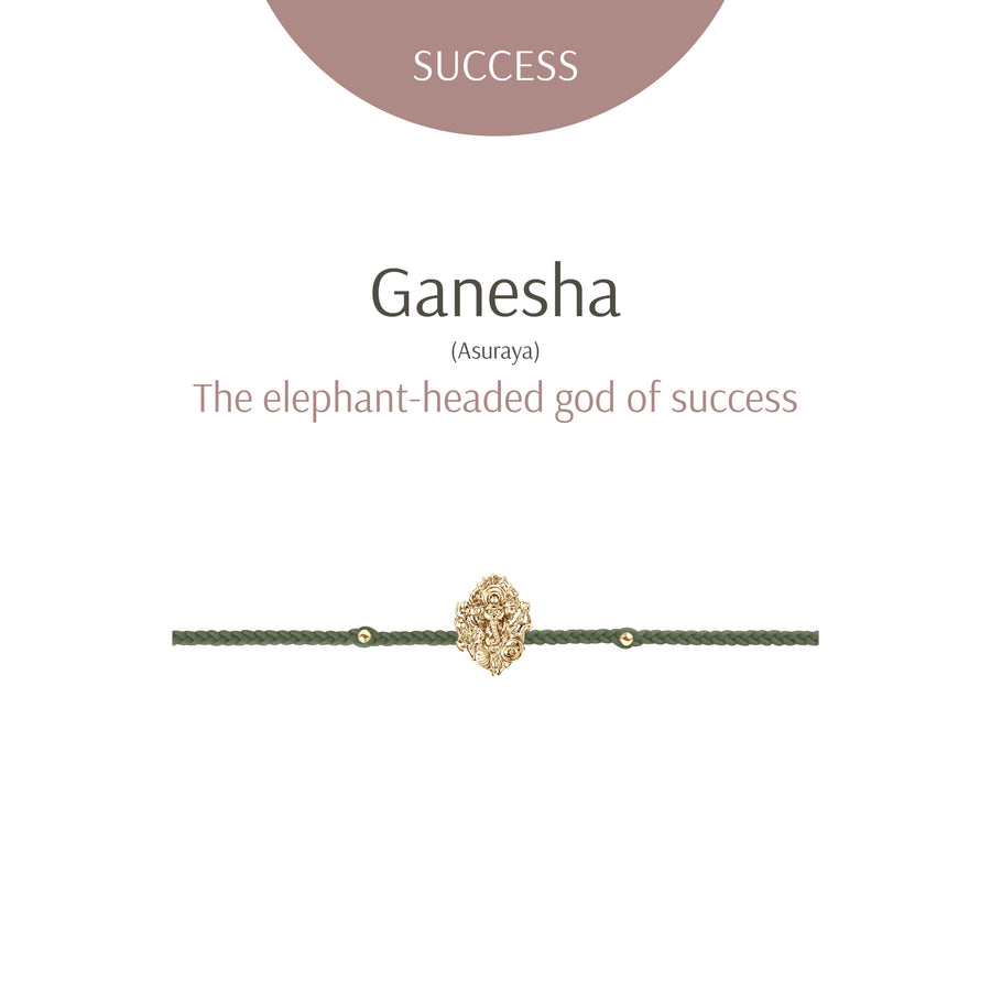 Ganesha Asuraya Bracelet | Special Edition Golden Gold
