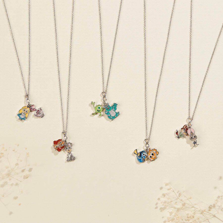 Disney 100 Mike & Sulley Necklace