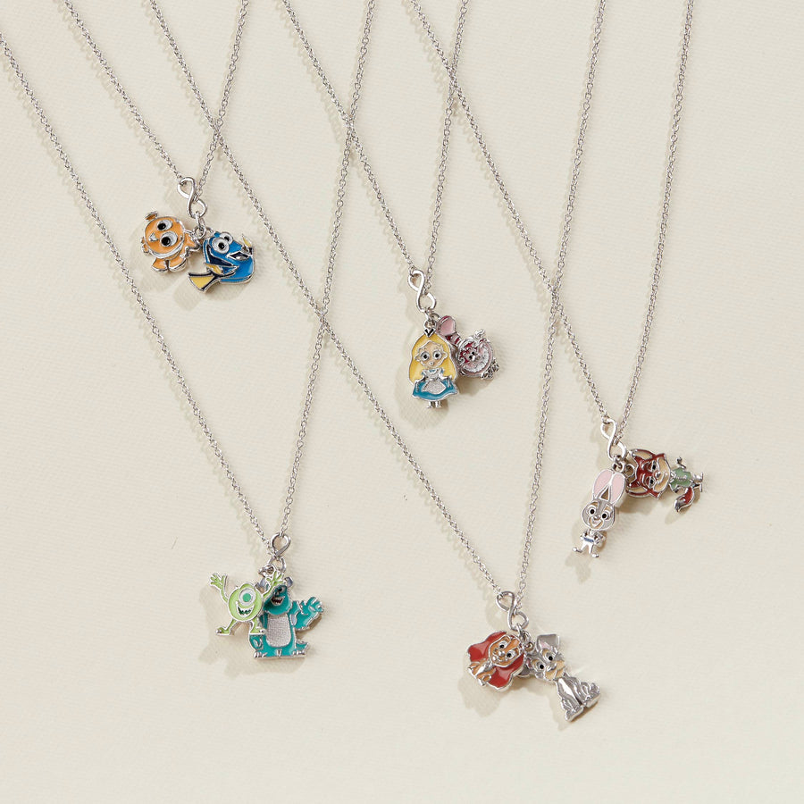 Disney 100 Mike & Sulley Necklace