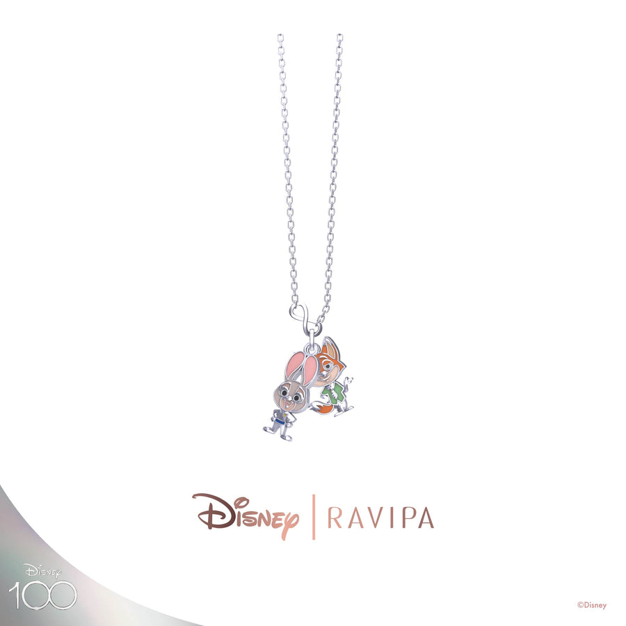 Disney 100 Nick & Judy Necklace