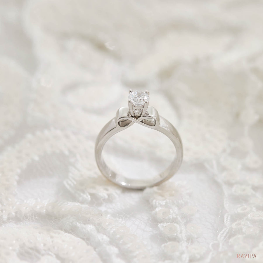 The First Infinity Engagement Ring