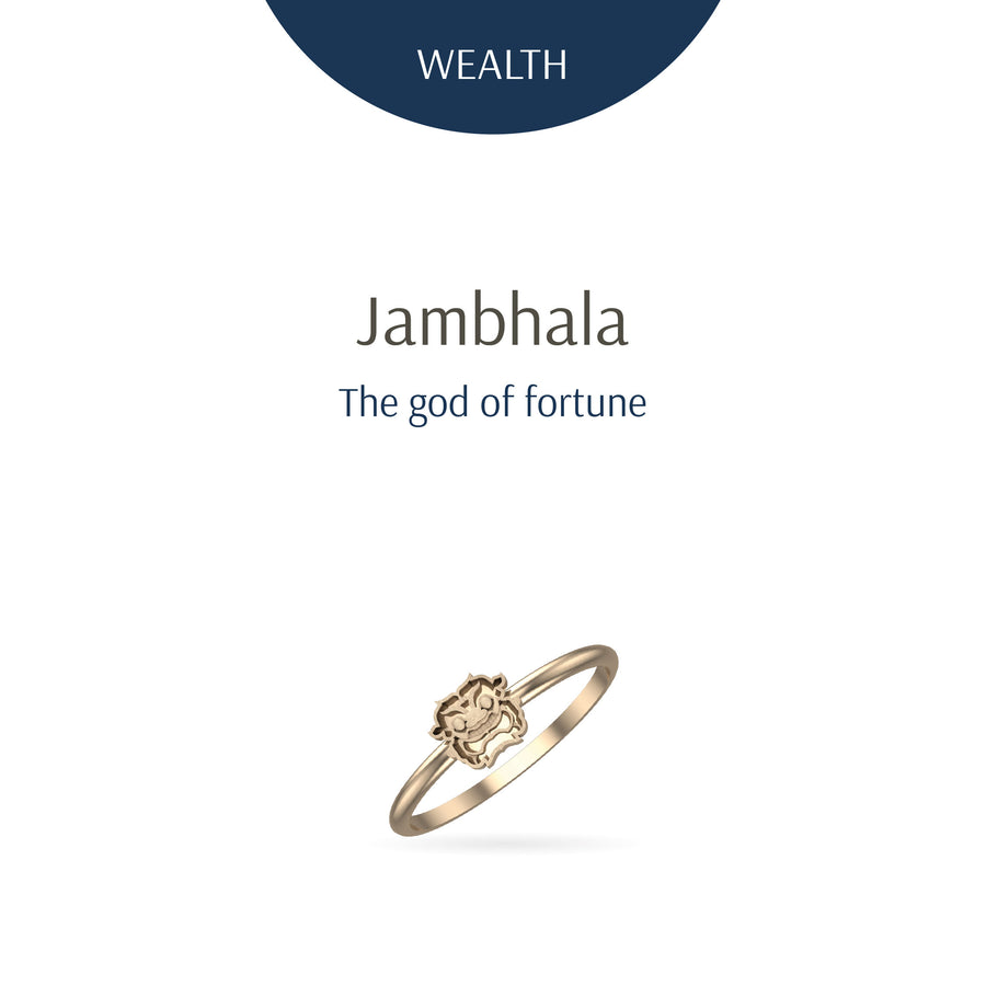 Jambhala Ring | Special Edition Golden Gold