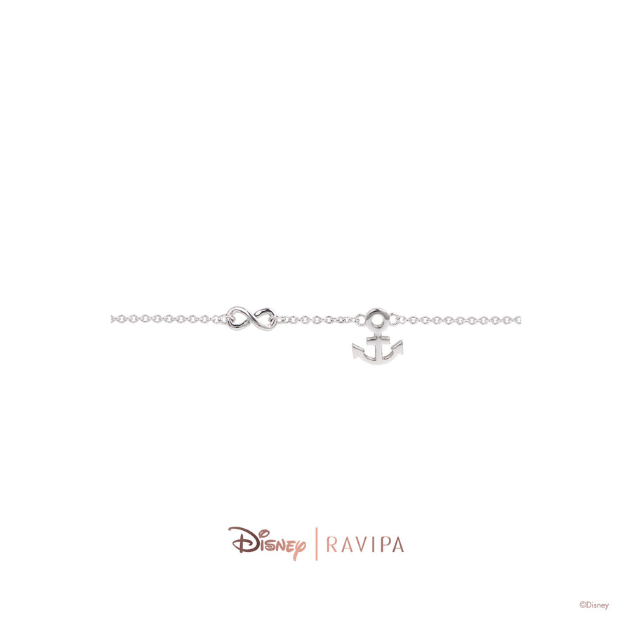 Donald Anchor Infinity Chain Bracelet
