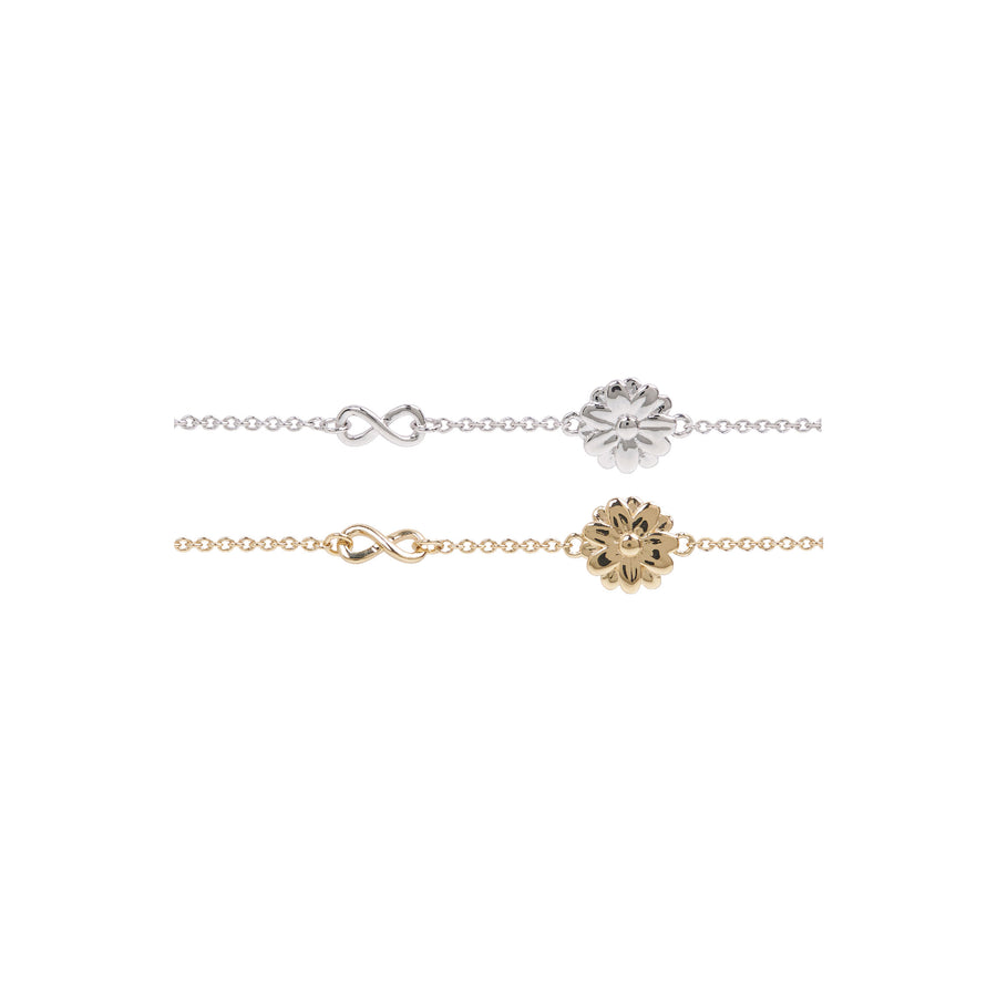 Daisy Daisy Infinity Chain Bracelet