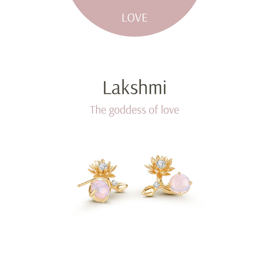 ต่างหู lakshmi | Lotus of Love Collection