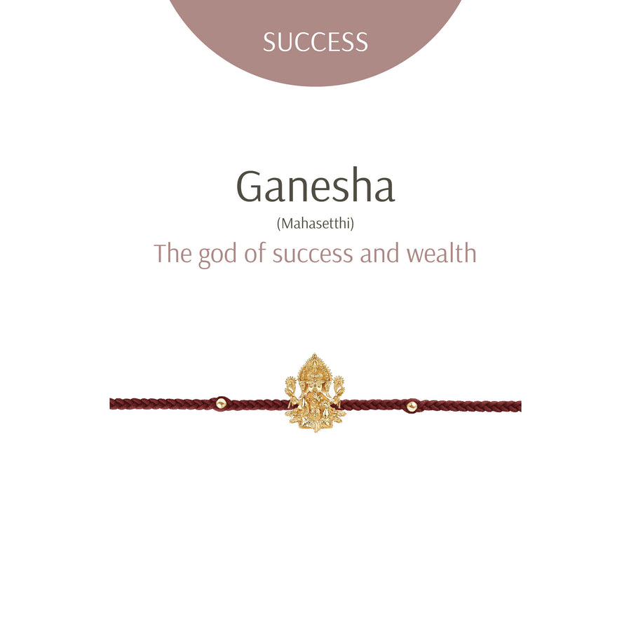 Ganesha Mahasetthi Bracelet | Special Edition Golden Gold