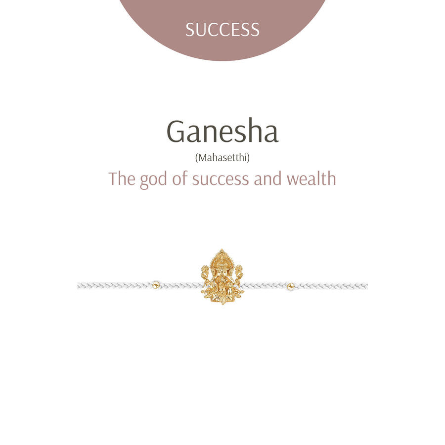 Ganesha Mahasetthi Bracelet | Special Edition Golden Gold