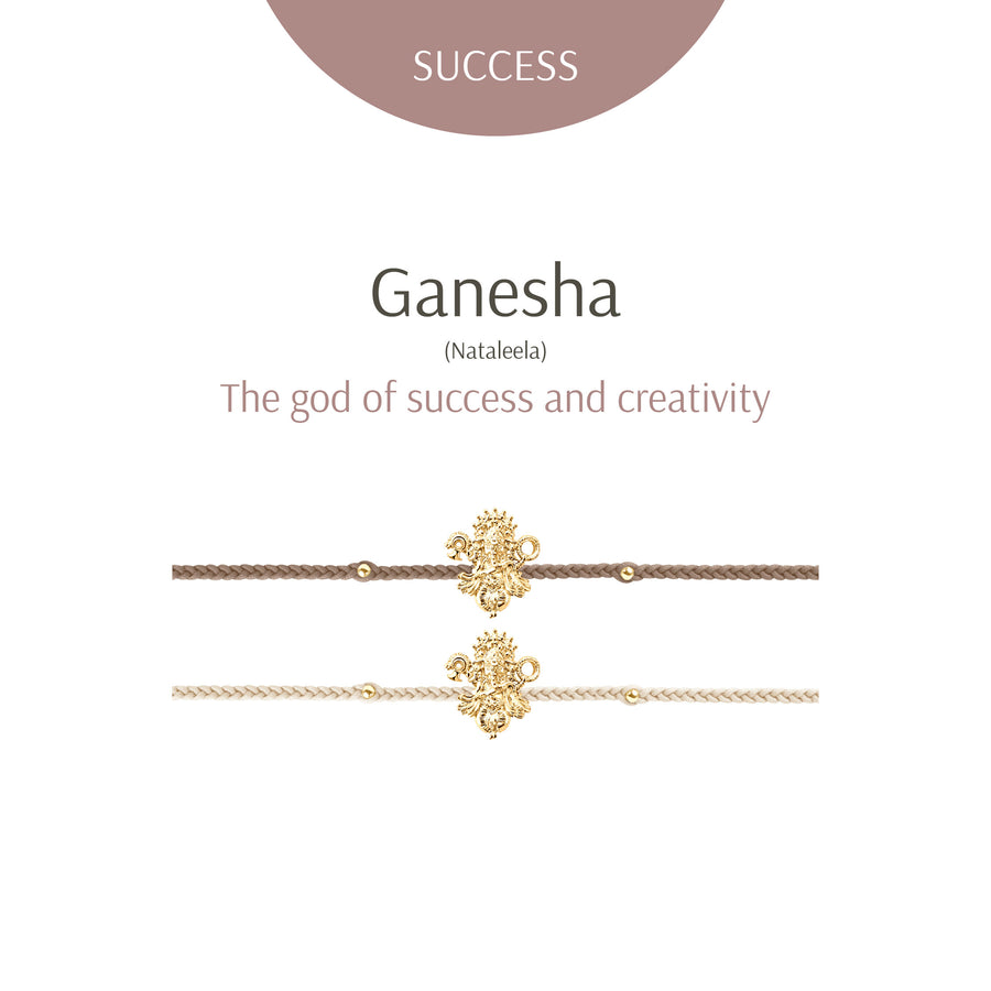 Ganesha Nataleela Bracelet | Special Edition Golden Gold