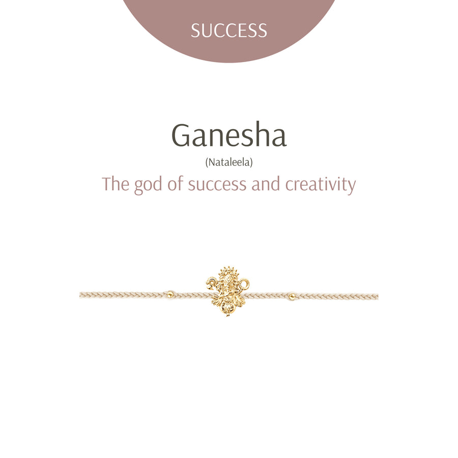 Ganesha Nataleela Bracelet | Special Edition Golden Gold
