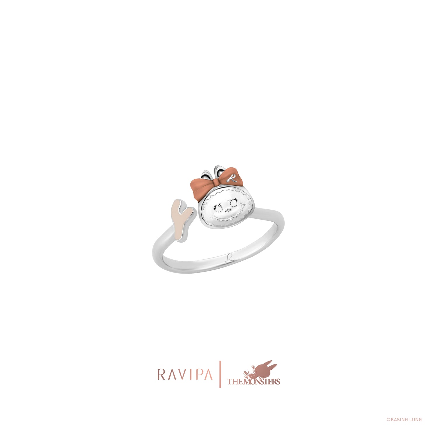 Ring Labu Lab Labubu Baby Wishbone Ring – RAVIPA