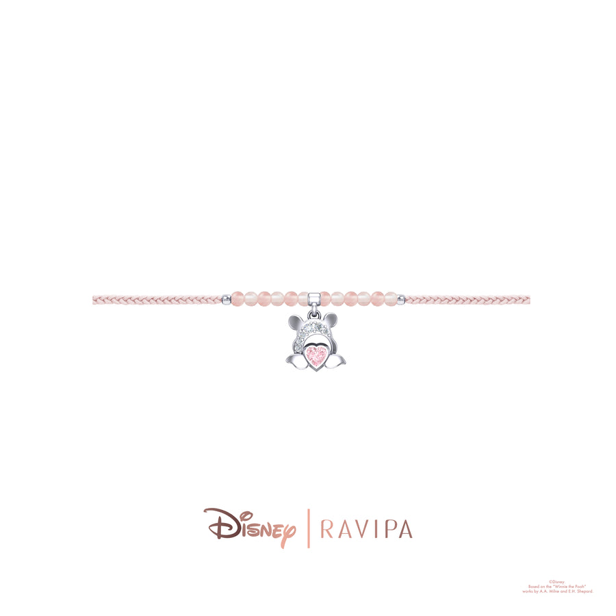 Silver The love of Winnie the Pooh Bracelet