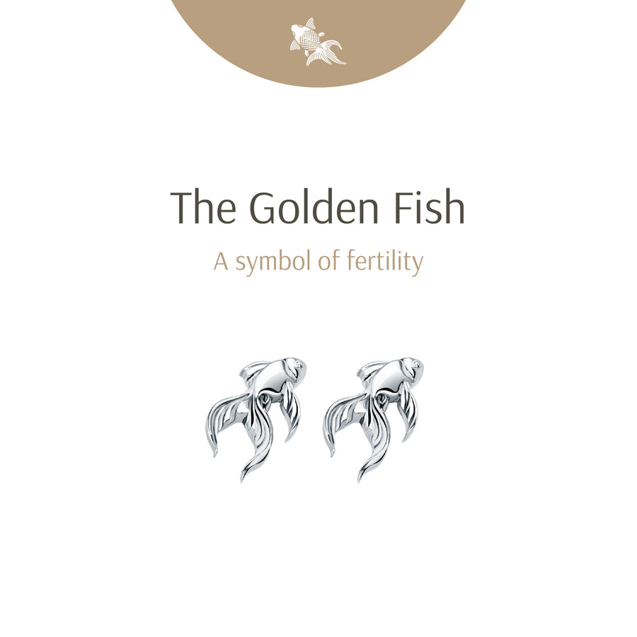 Golden Fish Earrings