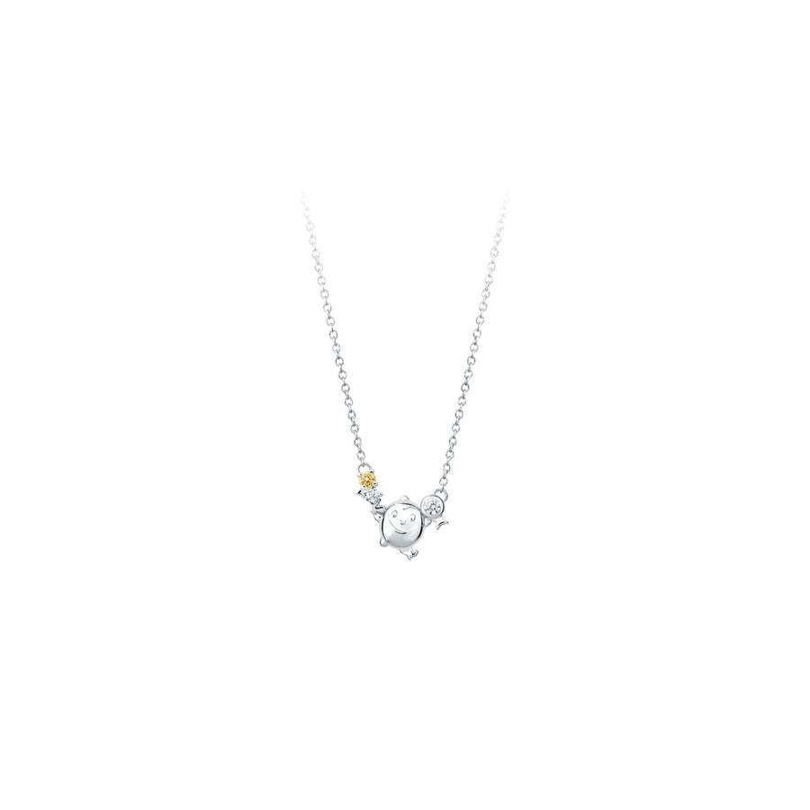 Wish Silver Star necklace