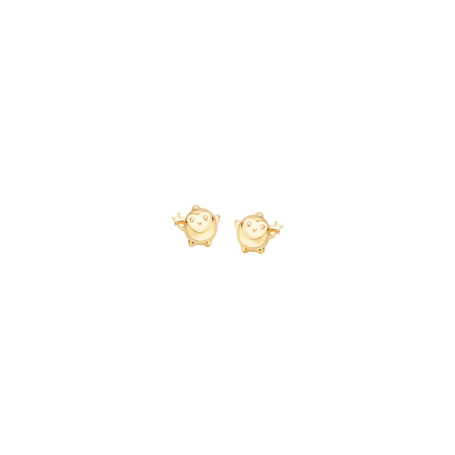 Wish Gold Star Earrings