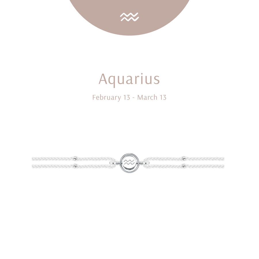 Zodiac Aquarius Bracelet