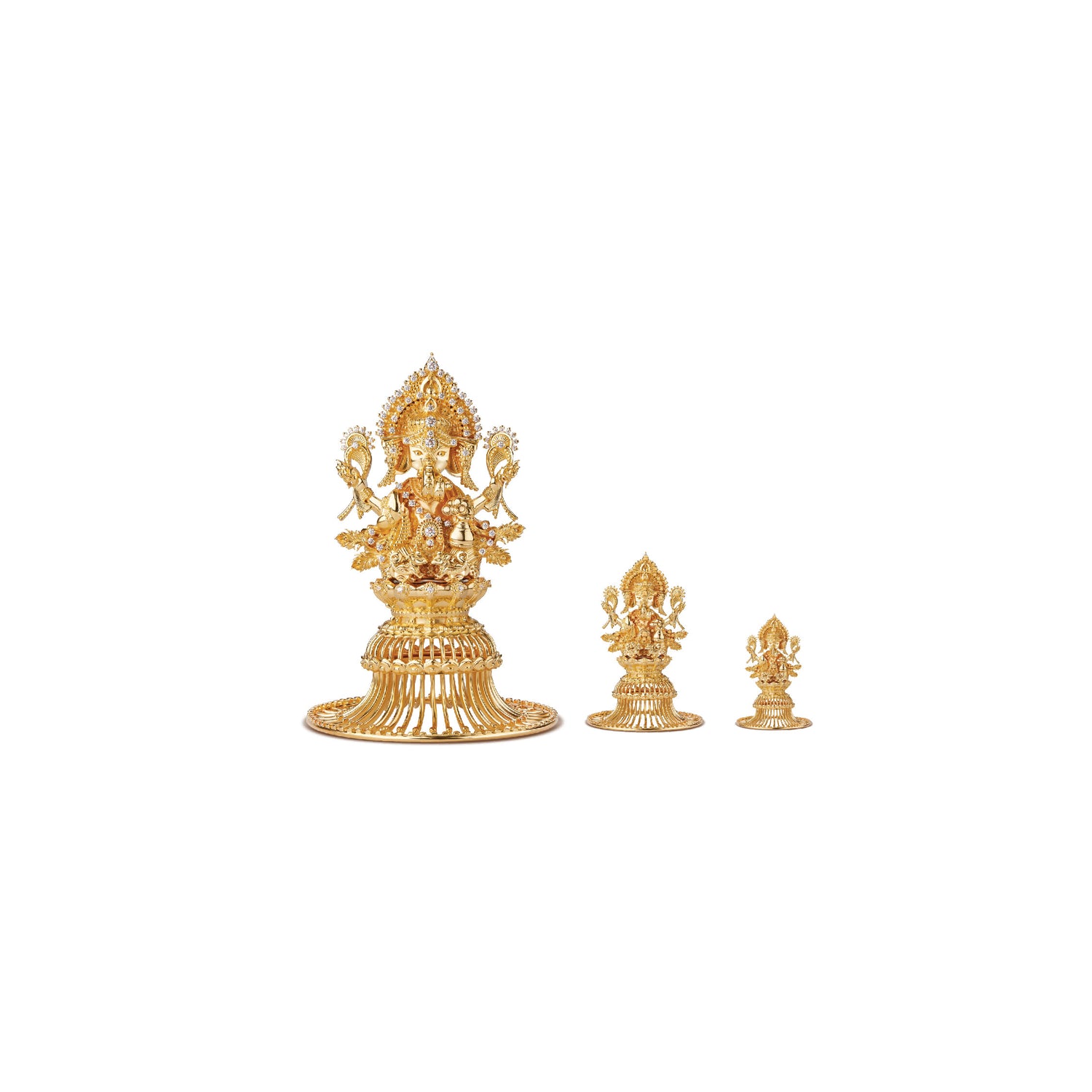 Ganesha Mahasetthi Statues by Ravipa