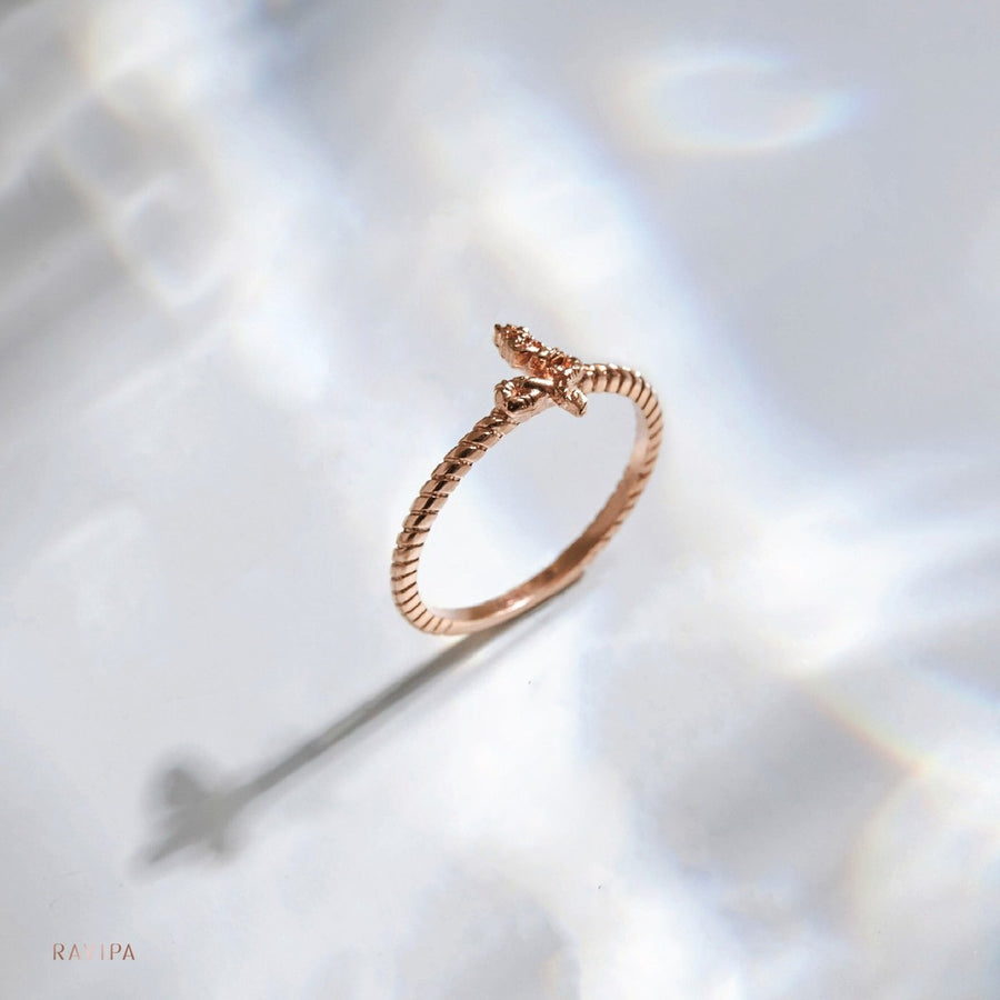 Naga Ring - Pink Gold