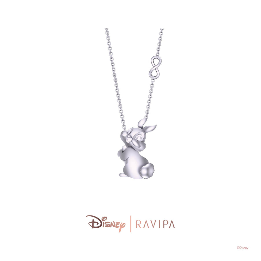 Silver Miss Bunny Necklace